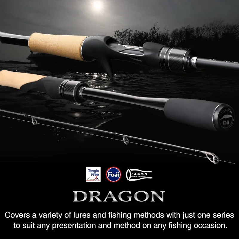 Kastking Reel Zephyr - Canna da pesca TSURINOYA DRAGON 1.98m