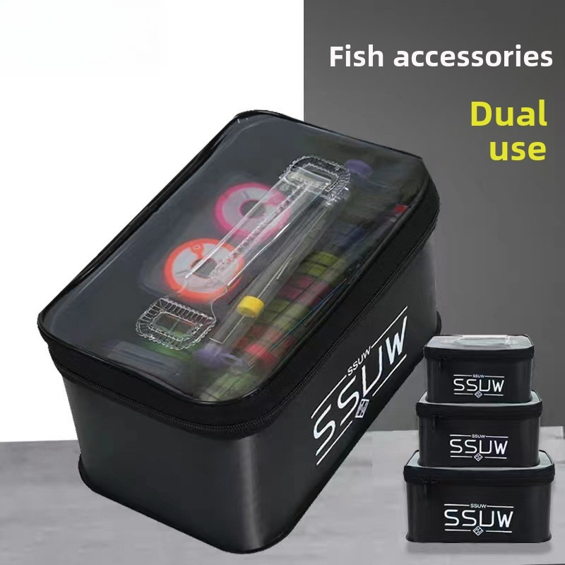 Fish Finder Case - Scatola Portatile in EVA per Attrezzatura